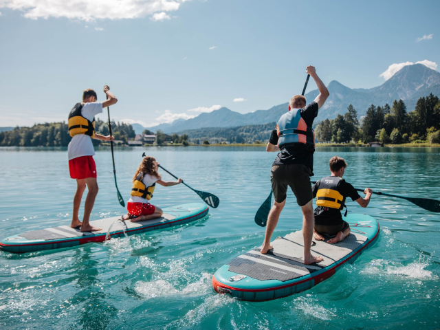 SUP-fahren &copy; com_unit|D.Waschnig