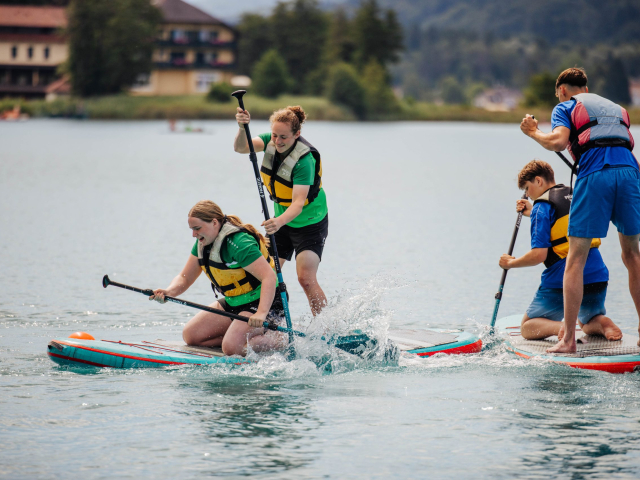 SUP-fahren &copy; com_unit|D.Waschnig